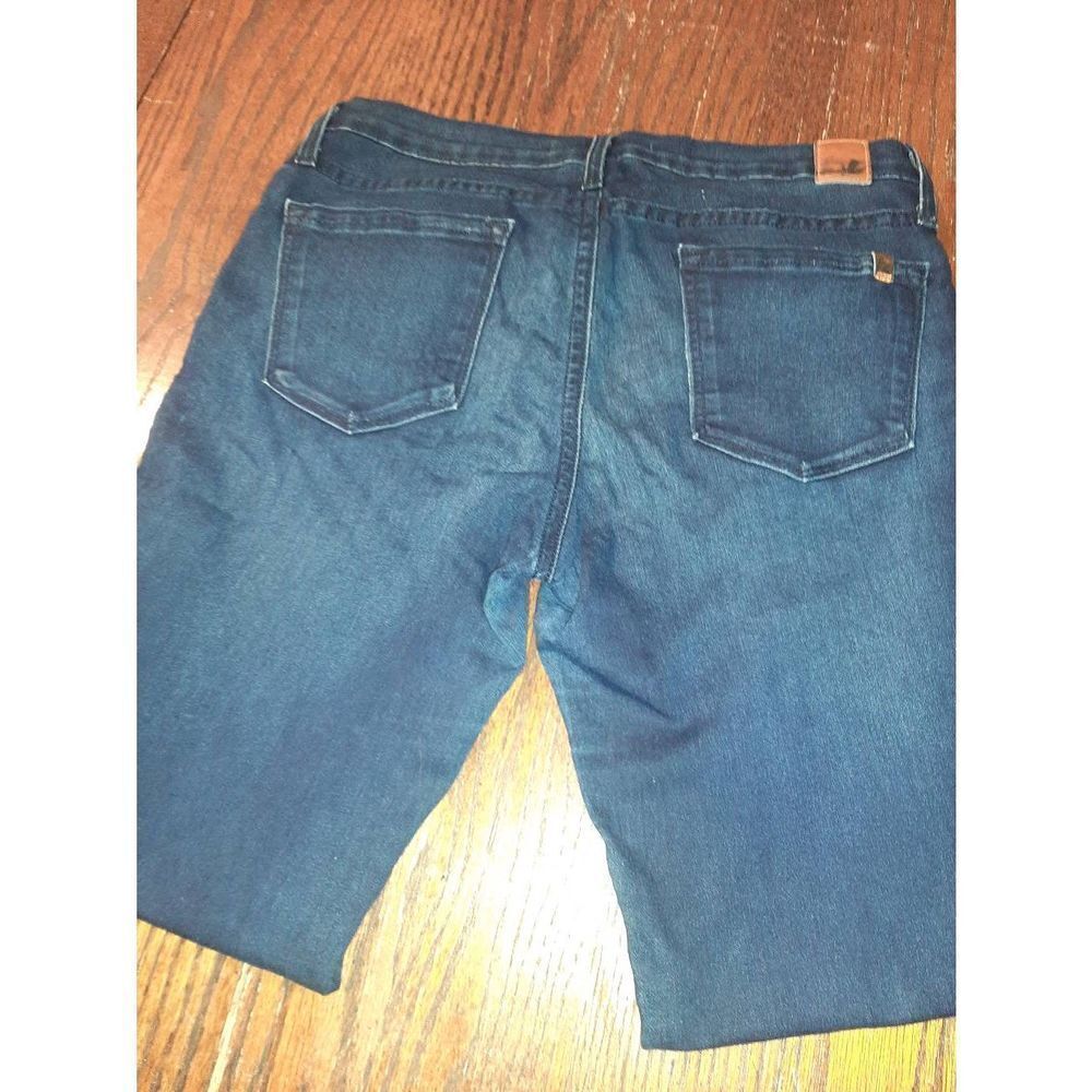 Juniors Jr 5/27 Angry Rabbit Blue Stretch Skinny Blue Denim Blue Jean Jeggings - Picture 3 of 3